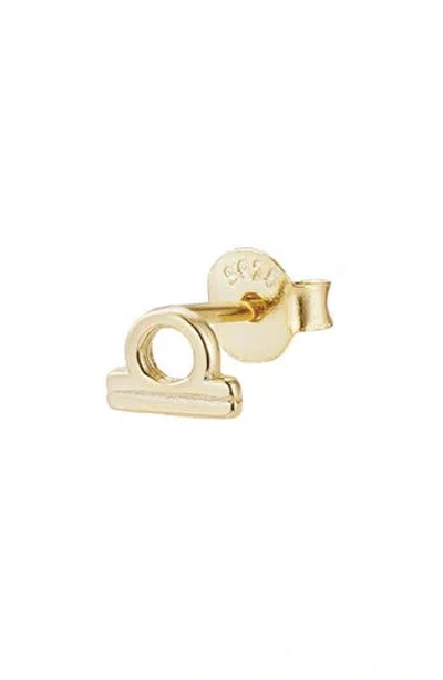 Adornia Fine Zodiac Sign Stud Earring
