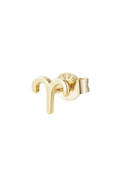 Adornia Fine Zodiac Sign Stud Earring