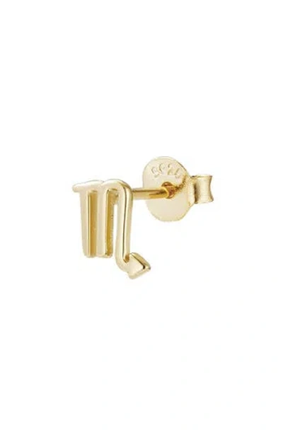 Adornia Fine Zodiac Sign Stud Earring