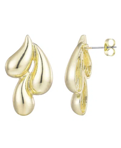 Adornia Gold 3-teardrop Stud Earrings