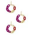 Adornia 14k Plated Oversized Link Bracelet In Gold