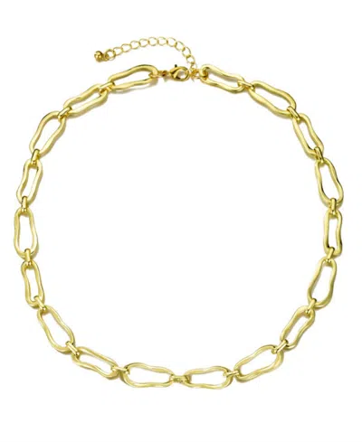 ADORNIA GOLD LINK NECKLACE