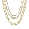 Adornia Gold Plated Link Layered Necklace In Gold