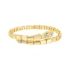 Adornia Snake Wrap Cuff In Gold