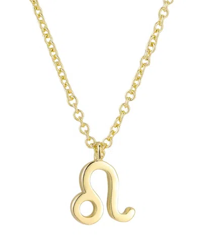 ADORNIA GOLD PLATED ZODIAC NECKLACE