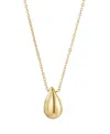 Adornia Gold Teardrop Necklace In Gold