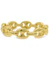 Adornia Gold-tone Water-resistant Mariner Band Ring In Gold