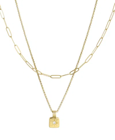 Adornia Gold-plated Set Of 2 Necklace