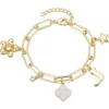 Adornia Initial Charm Bracelet