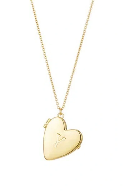 Adornia Initial Heart Pendant Necklace