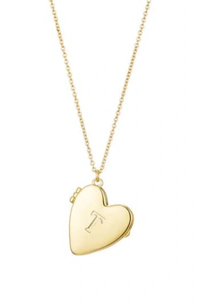 Adornia Initial Heart Pendant Necklace