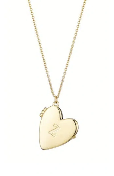 Adornia Initial Heart Pendant Necklace