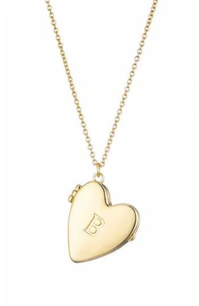 Adornia Initial Heart Pendant Necklace