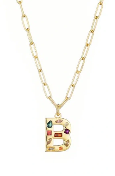 Adornia Initial Pendant Necklace