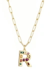 Adornia Initial Pendant Necklace