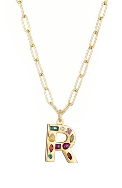 Adornia Initial Pendant Necklace