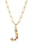 Adornia Initial Pendant Necklace