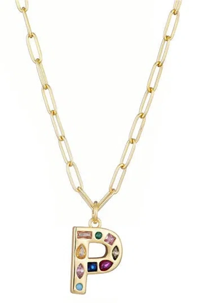 Adornia Initial Pendant Necklace