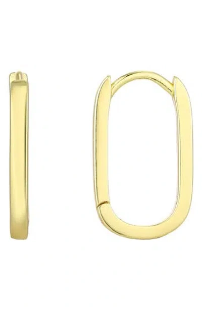 Adornia Laperouse Oval Hoop Earrings In Gold
