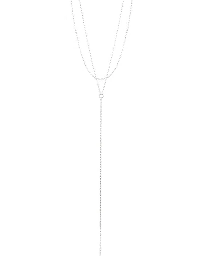 Adornia Layered Lariat Necklace