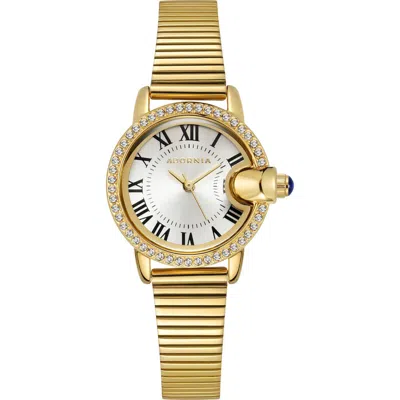 Adornia London Bracelet Strap Watch, 26mm In Gold/ White
