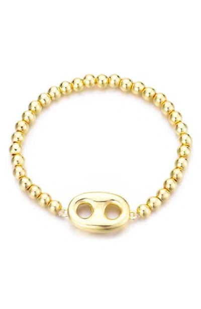 ADORNIA ADORNIA MARINER CHAIN STRETCH BRACELET