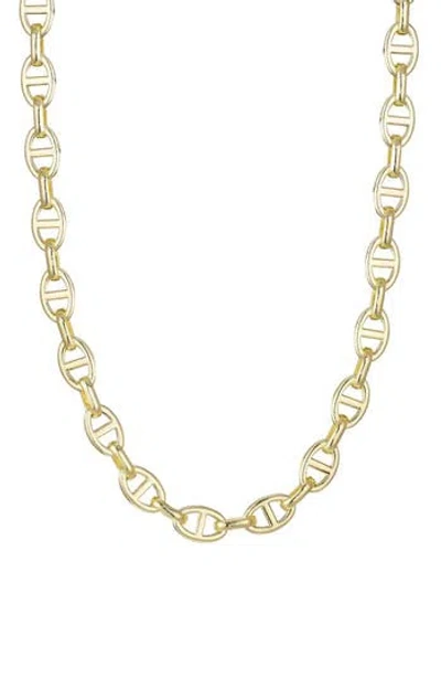 Adornia Mariner Link Chain Necklace In Gold