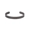 Adornia Men's Tarnish Resistant Black Stainless Steel Cuff In Black