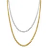 Adornia Men's Water Resistant Curb Chain Set Silver And Gold In Silver