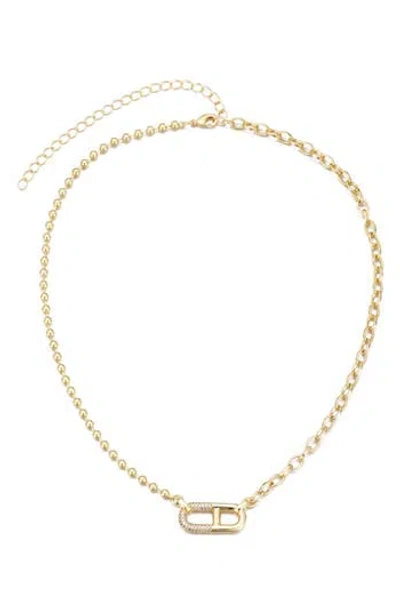 Adornia Mixed Chain Necklace