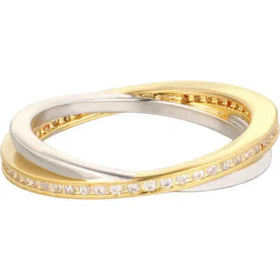 Adornia 14k Plated Ring In Gold