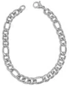 Adornia Water Resistant Figaro Chain Bracelet