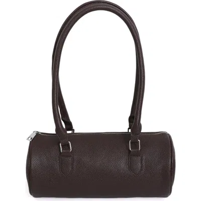 Adornia Rounded Shoulder Bag In Brown