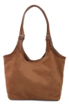 Adornia Rust Brown Shoulder Bag In Brown