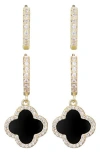 Adornia Set Of 2 Assorted Cubic Zirconia Hoop Earrings