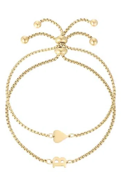 Adornia Set Of 2 Bracelets In Gold