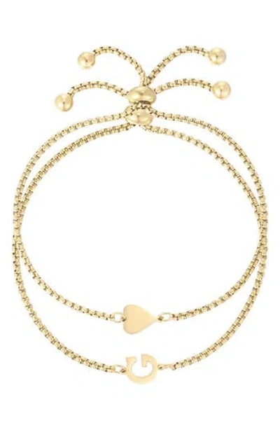 Adornia Set Of 2 Bracelets In Gold