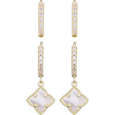 Adornia Set Of 2 Hoop Earrings
