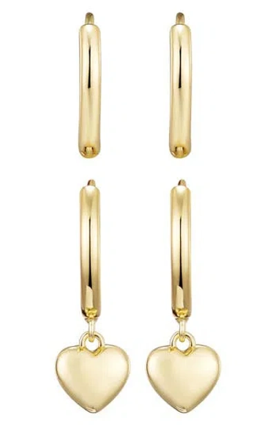 Adornia Set Of 2 Hoop Earrings
