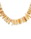Adornia Shell Pieces Adjustable Necklace In Gold