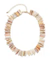 Adornia Shell Pieces Adjustable Necklace In Multi