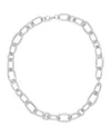 Adornia Silver Chunky Link Necklace In Silver