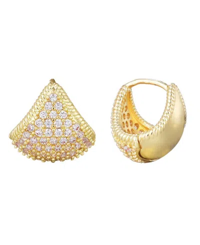 ADORNIA SILVER CZ PURSE EARRINGS