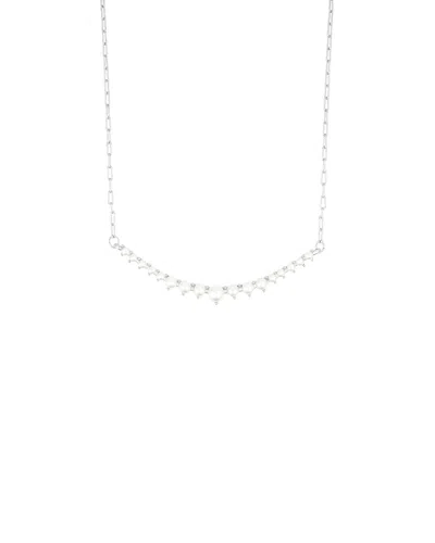 Adornia Silver Necklace In Metallic
