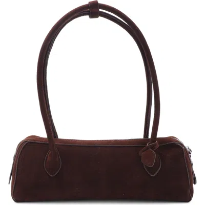 Adornia Skinny Shoulder Bag In Brown