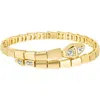 Adornia Snake Wrap Cuff In Gold