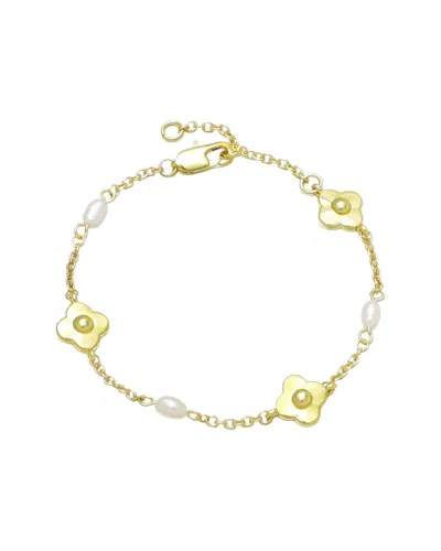 Adornia Spring2 14k Freshwater Pearl Bracelet In Gold