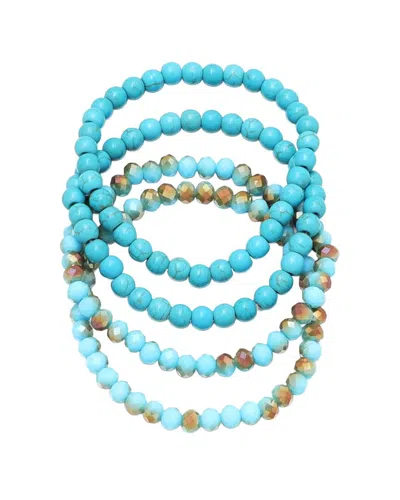 Adornia Spring2 Crystal Bracelet In Blue