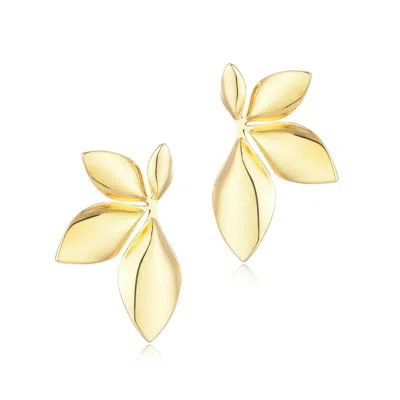 Adornia Statement Flower Studs