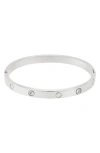 Adornia Station Bracelet In Silver
